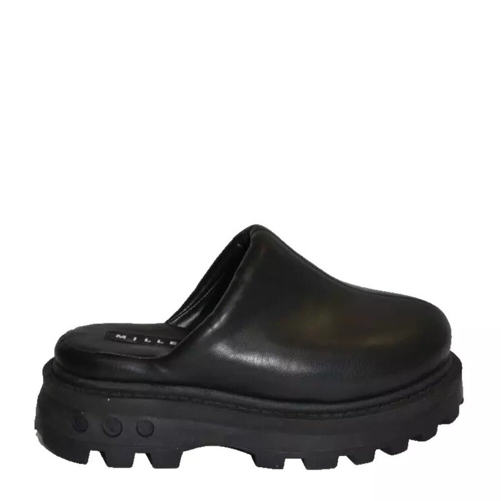 Simon Miller Black Leather Mules